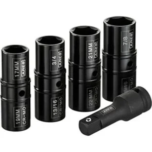 ARES 59010 Juego de 5 piezas de 12 pulgada con tuercas_1