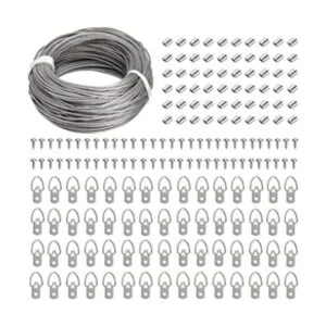 Kit para colgar cuadros Alambre colgante de acero