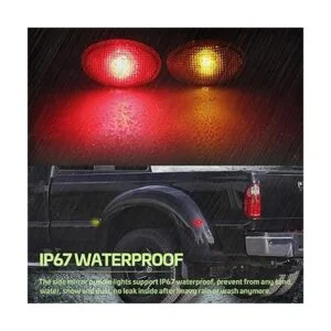 RUXIFEY Luces LED de doble cama para guardabarros_2