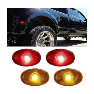 RUXIFEY Luces LED de doble cama para guardabarros_3