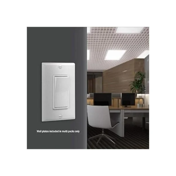 ENERLITES Interruptor de luz de paleta de decoración de un_6