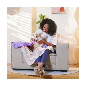 Luciphia 1 paquete de 3 mantas súper suaves y esponjosas_4