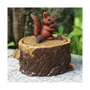 ToiM Cenicero de jardín estable con tapa para cigarrillos_3