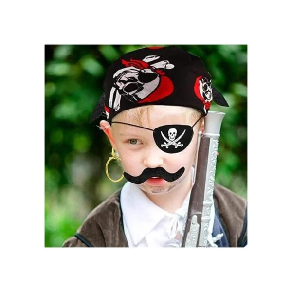 26 piezas de suministros de fiesta pirata Pirata Capitán_4
