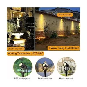 Greenclick Iluminación de paisaje 3 W 12 V extensible_2