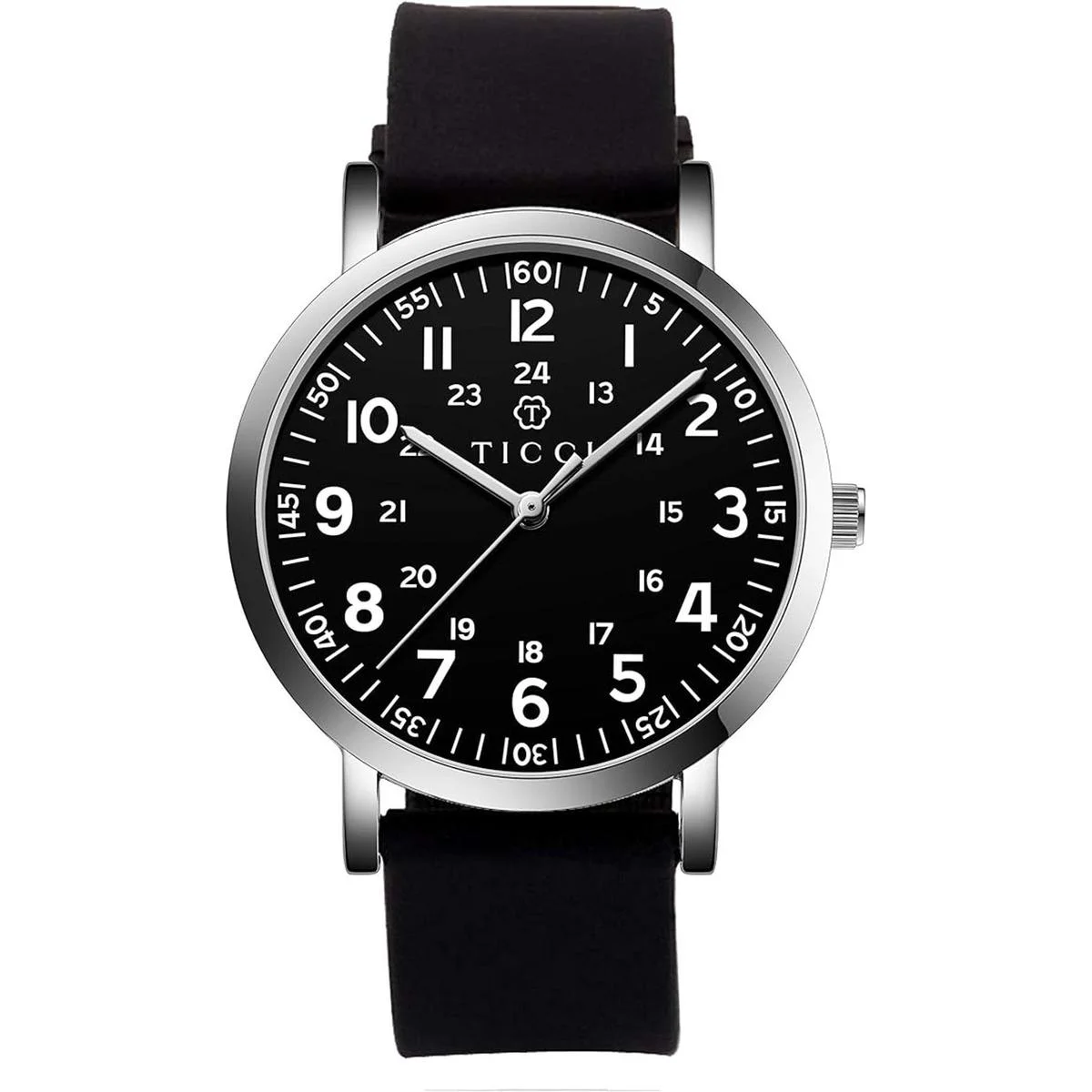 TICCI Reloj unisex de cuarzo para hombre y mujer números_1