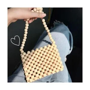 Foraineam 200pcs 0.787 in perlas de madera natural sin_4