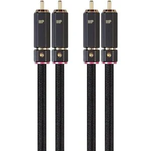 Monoprice Cable de audio estéreo RCA de dos canales macho_1
