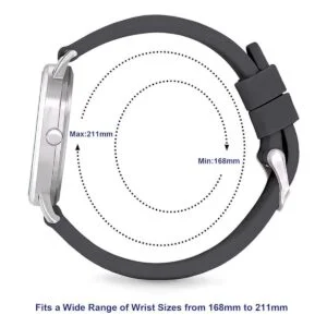 TICCI Reloj unisex de cuarzo para hombre y mujer números_3