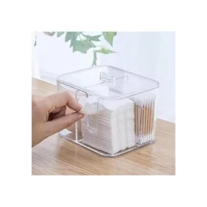 SUNFICON Organizador de almohadillas de algodón con bolas_3