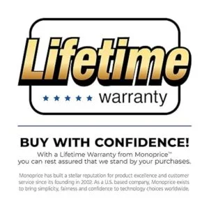 Monoprice Cable de audio estéreo RCA de dos canales macho_5