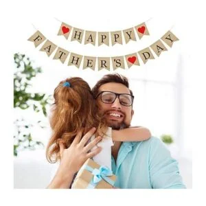 Fntacetik Bandera para el día del padre decoración del