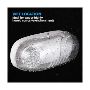 LEONLITE Luces LED de emergencia de ubicación húmeda con_2