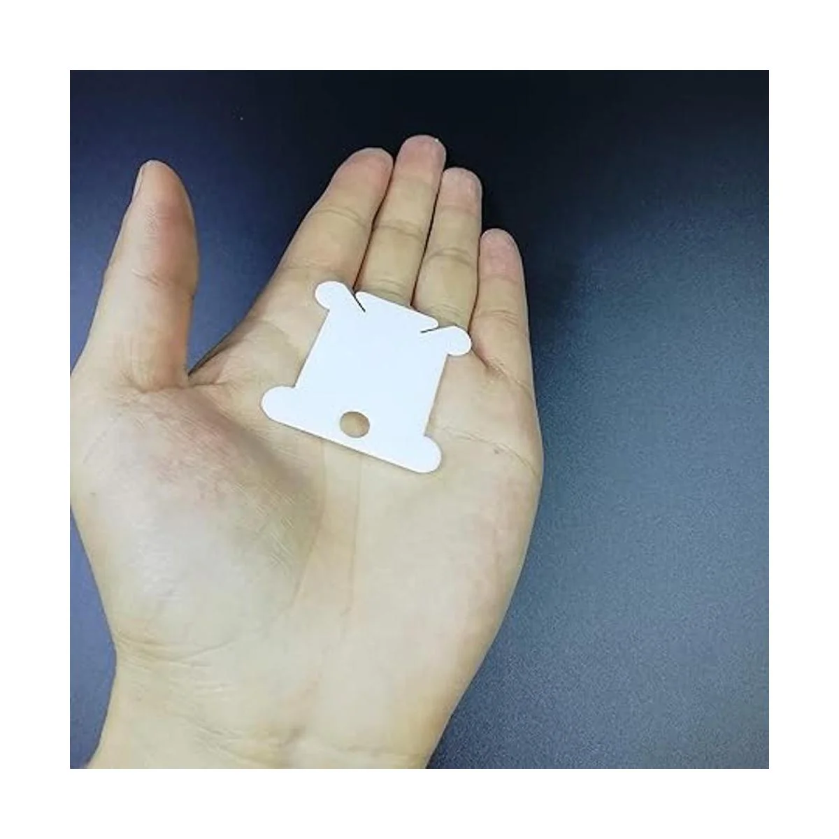 300 bobinas de hilo dental de plástico para cruz de hilo