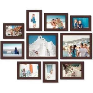 Americanflat juego de 10 portarretratos de galería para_1