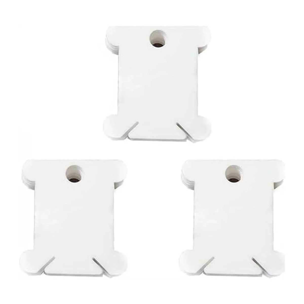 300 bobinas de hilo dental de plástico para cruz de hilo