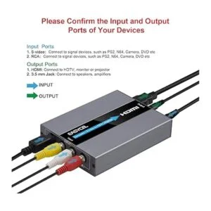 EASYCEL Convertidor RCA Svideo a HDMI RCA compuesto CVBS_2