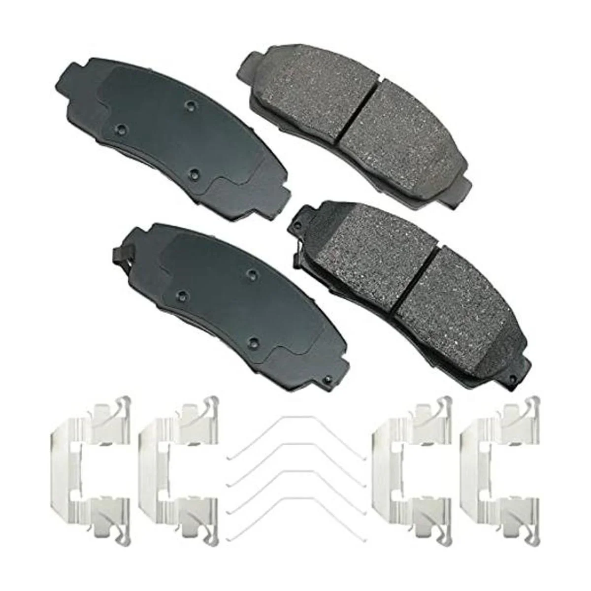 Akebono Pastillas de freno de disco delantero de cerámica_1