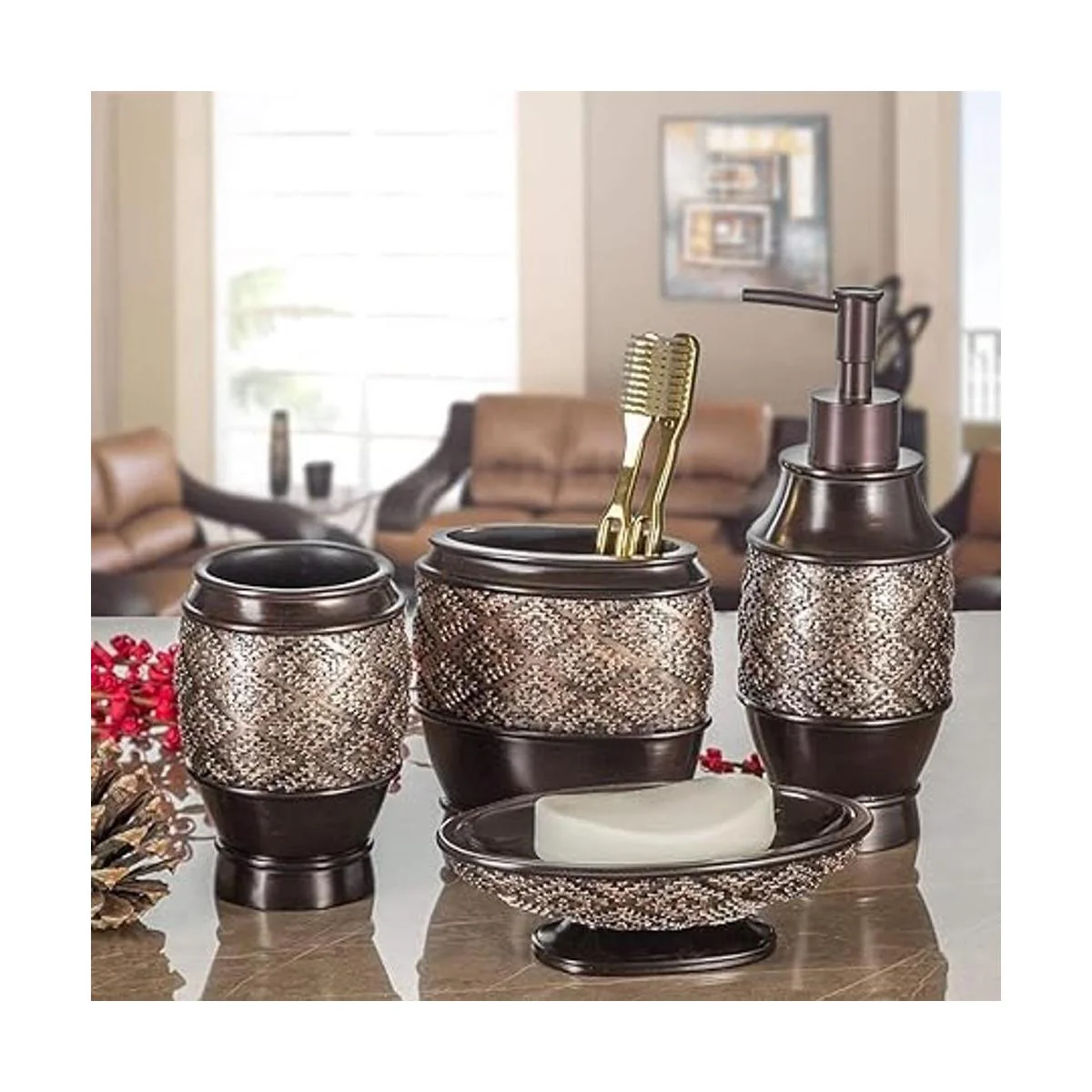 Creative Scents Dispensador de jabón de manos líquido_2