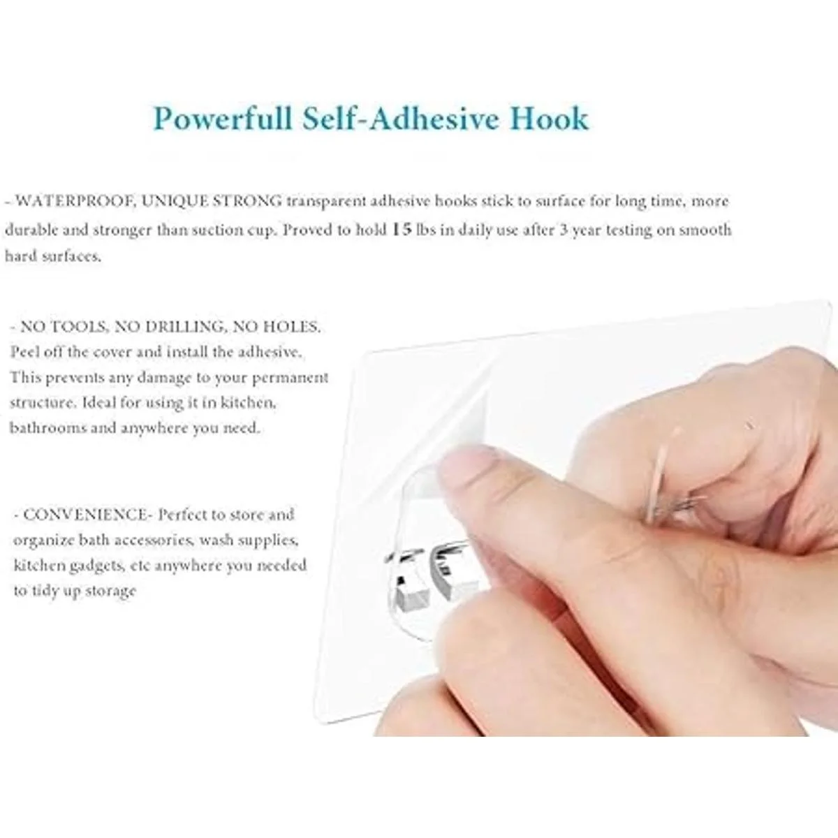 Soporte de esponja adhesivo colgador de paño para_6