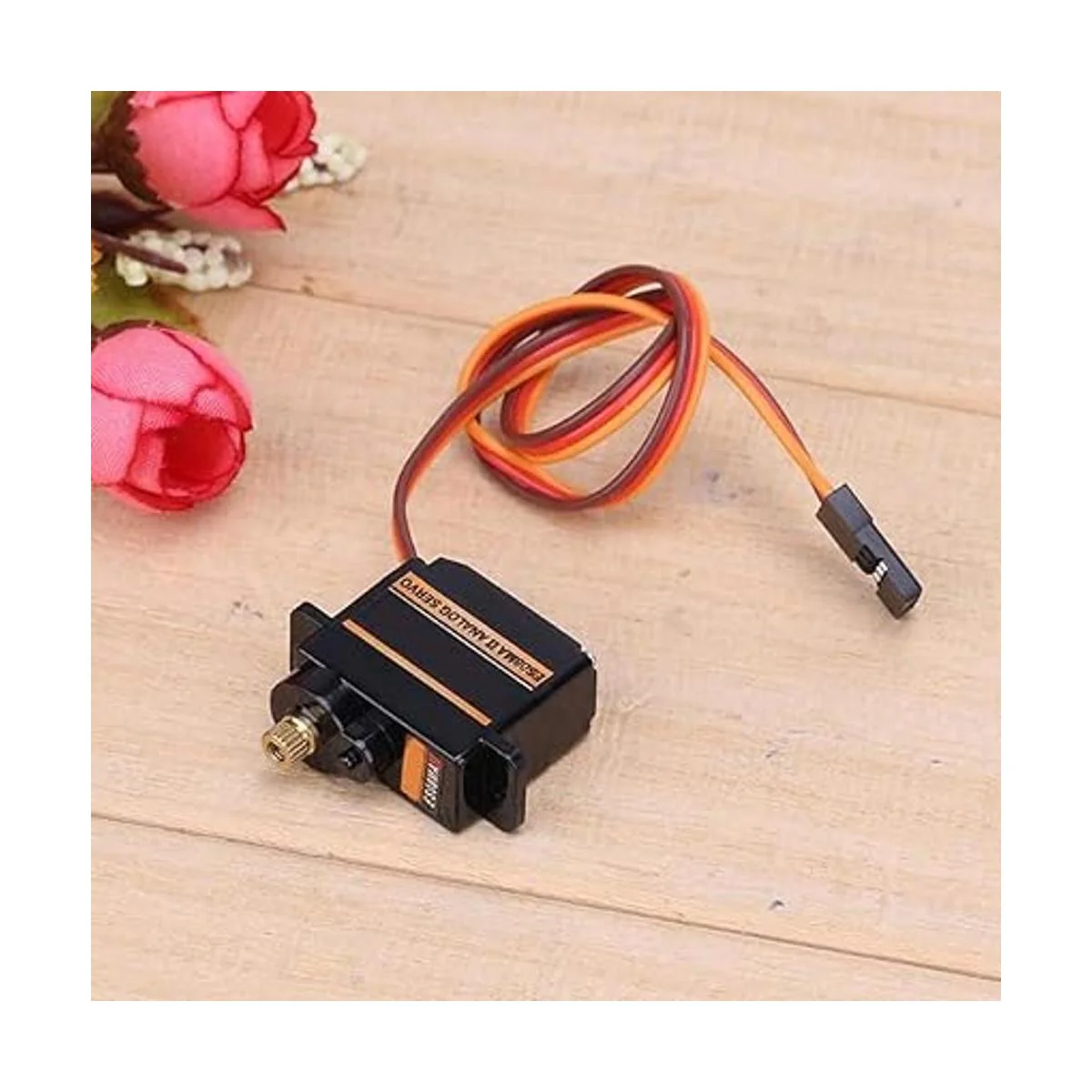 RGBZONE 4 piezas ES08MA II 0.42 oz Mini engranaje de metal