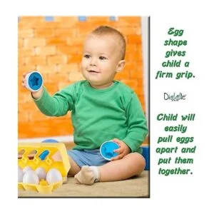 Juguete de huevo a juego de colores y formas Juguete de_5