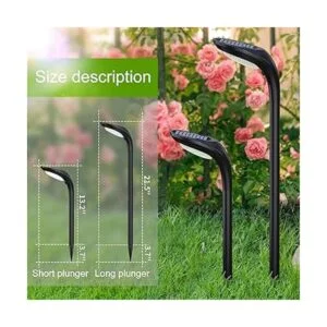 Luces solares para exteriores IP55 impermeables para_5