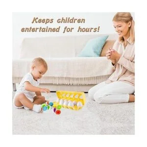 Juguete de huevo a juego de colores y formas Juguete de_4