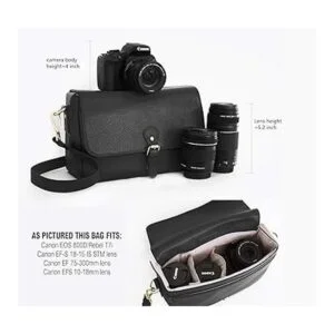 Meliae Bolso para cámara DSLR para mujer elegante bolsa_5