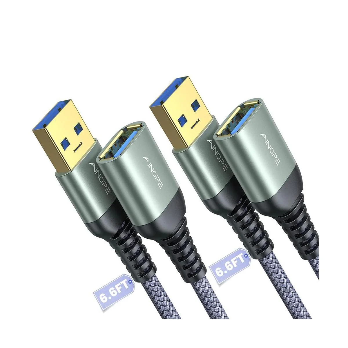 AINOPE Cable de extensión USB 2 unidades_1