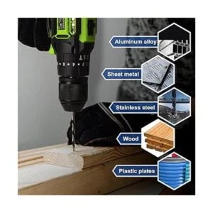 COMOWARE Juego de brocas de tamaño numérico 60 piezas_3