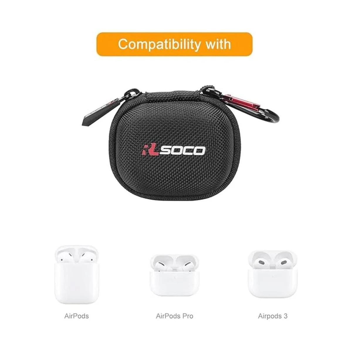 RLSOCO Funda rígida para Apple Airpods Pro 21 y Airpods_4