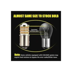 Bombillas led Auxlight 1157 2057 2357 7528 de repuesto_4