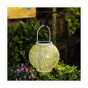 Farol grande solar colgante para jardín y uso al aire_2