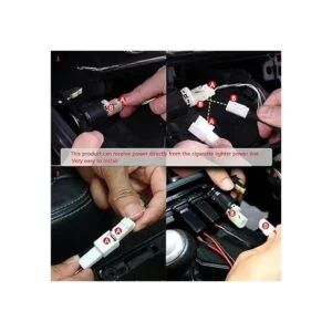 QC3.0 Enchufe de alimentación USB dual cargador de coche_3