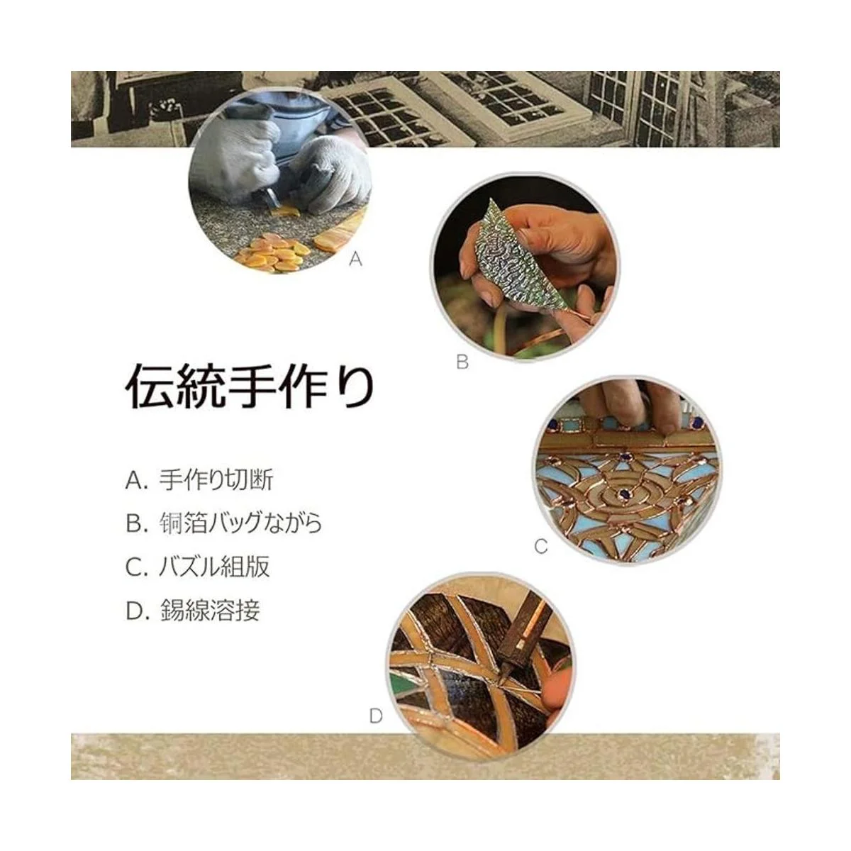 Bieye Lily Flower L10697 Lámpara de mesa de vidrio_6