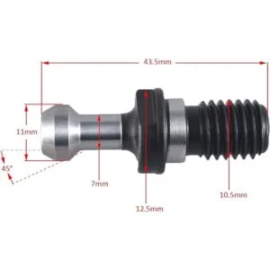 HGC 10 piezas BT30 45 grados de retención de perilla de_2