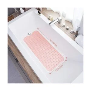 TEESHLY Tapetes de bañera para bañera de ducha extra_4