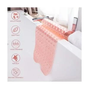 TEESHLY Tapetes de bañera para bañera de ducha extra_5