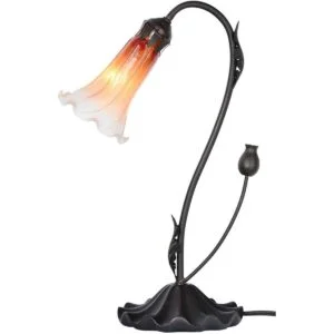 Bieye Lily Flower L10697 Lámpara de mesa de vidrio_1