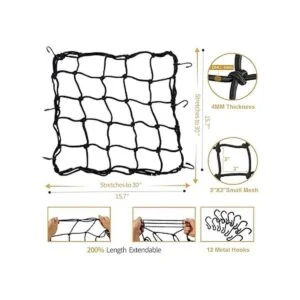Paquete de 2 redes elásticas de carga de 15.7 x 15.7_2