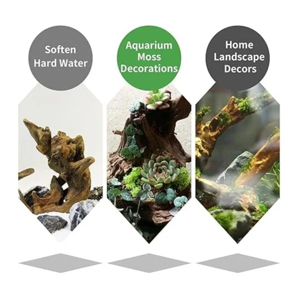 Driftwood para Acuario Reptile Juguete Driftwood ramas_5