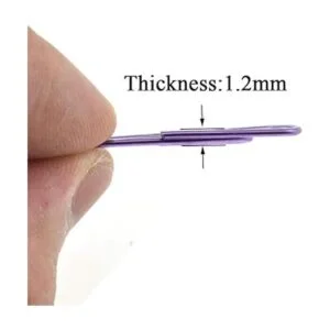 HAHIYO Clips de papel grandes 2.0 in de longitud púrpura_3