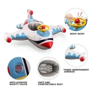 Free Swimming Baby Anillo de natación inflable para niños_5