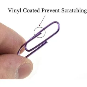 HAHIYO Clips de papel grandes 2.0 in de longitud púrpura_4