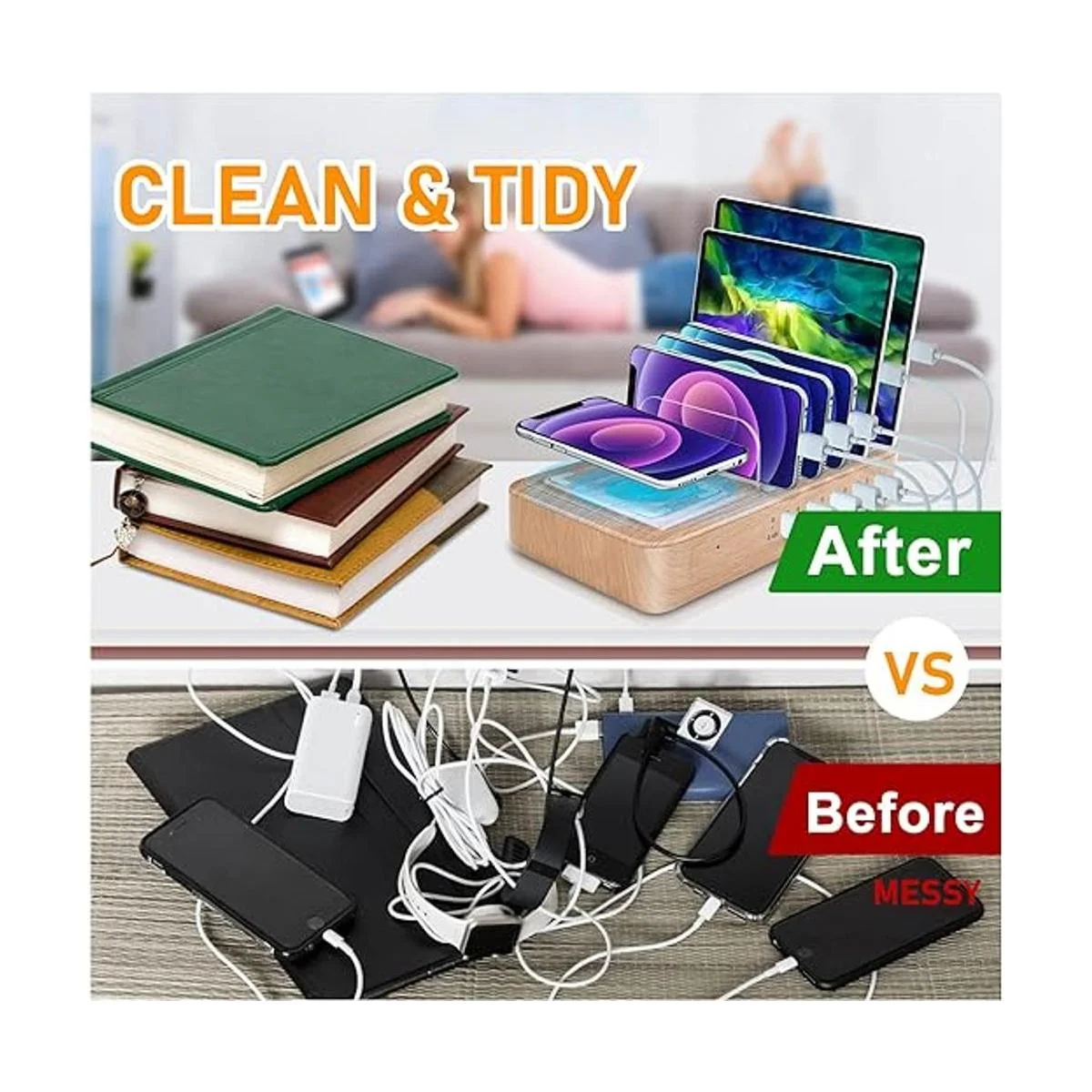 Estación de carga más rápida para múltiples dispositivos_3