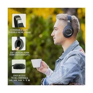 Auriculares Bluetooth sobre la oreja auriculares_2