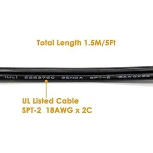 Paquete de 2 interruptores de atenuación rotativos con_2