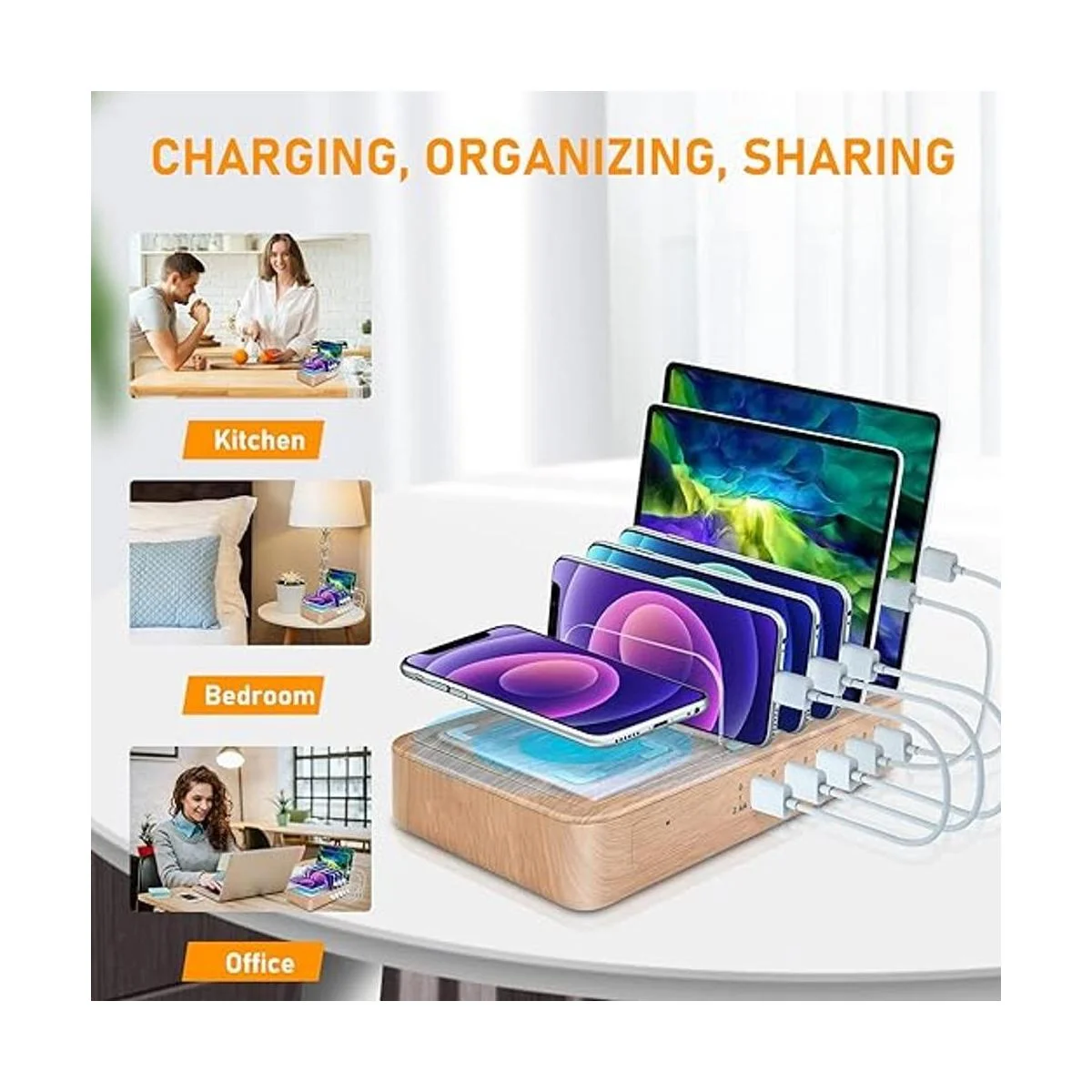 Estación de carga más rápida para múltiples dispositivos_5