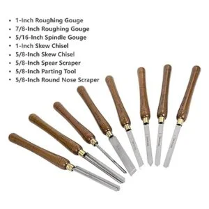 IMOTECHOM Juego de 8 piezas de acero HSS para torneado de